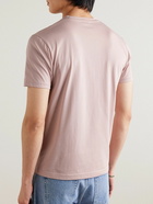 Sunspel - Riviera Supima Cotton-Jersey T-Shirt - Pink