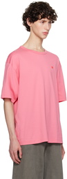 Acne Studios Pink Patch T-Shirt