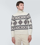 Brunello Cucinelli Jacquard cashmere sweater