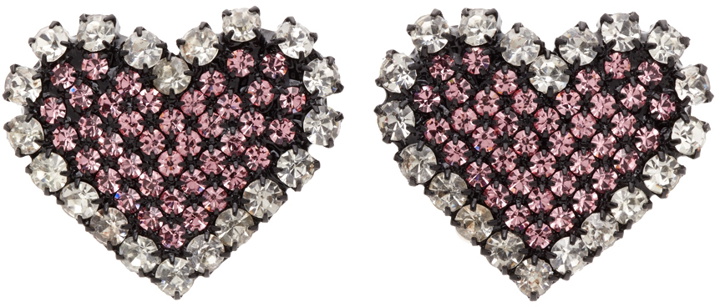 Photo: Ashley Williams Pink Heart Earrings