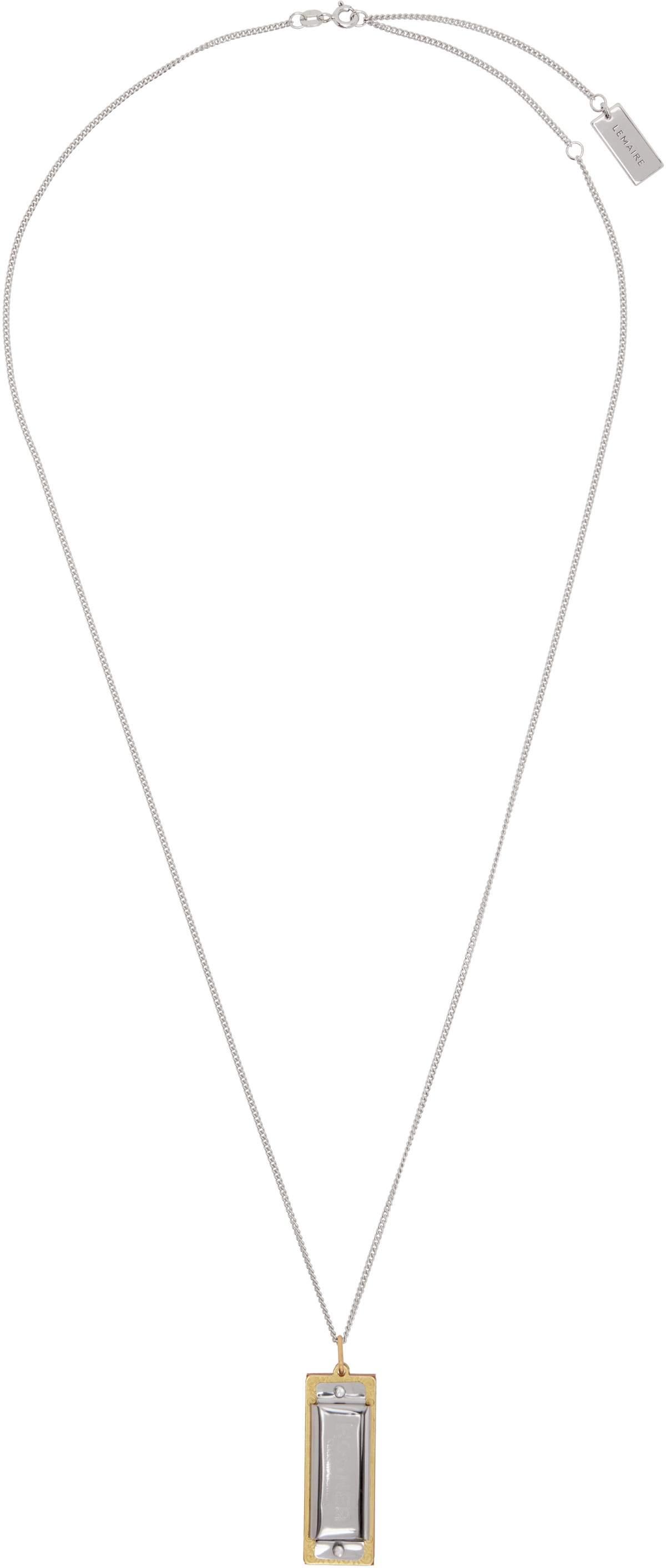 LEMAIRE Silver Maglite Chain Necklace Lemaire