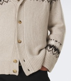 Arch4 Mr Frostvale Fair Isle cashmere cardigan