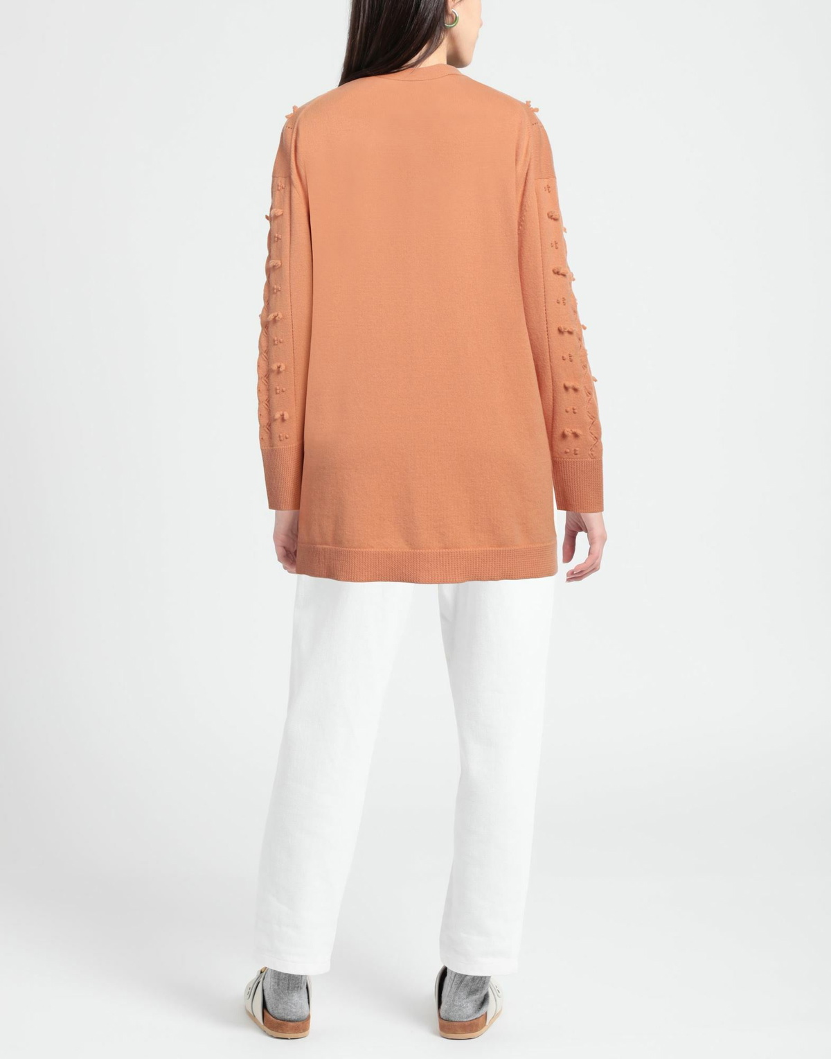 Barrie Womens Cardigan in Mandarin
