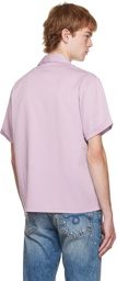 Second/Layer SSENSE Exclusive Purple Pin Point Shirt