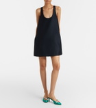 Balenciaga Wool and silk minidress