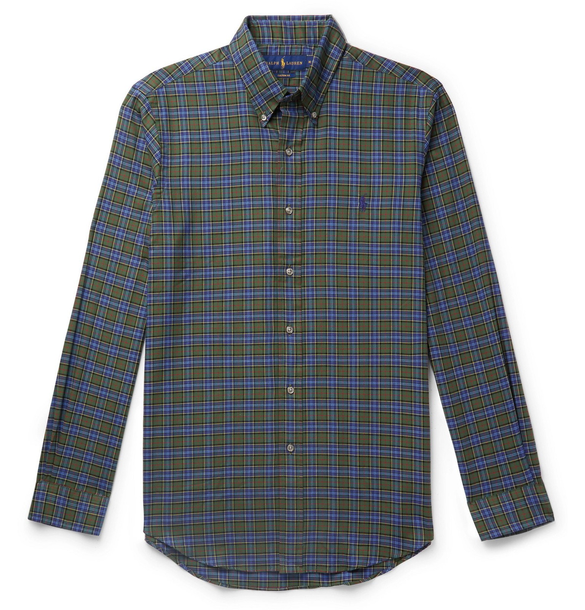 Polo Ralph Lauren - Button-Down Collar Checked Cotton-Flannel