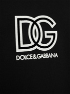 DOLCE & GABBANA - Logo Cotton Jersey Crewneck Sweatshirt