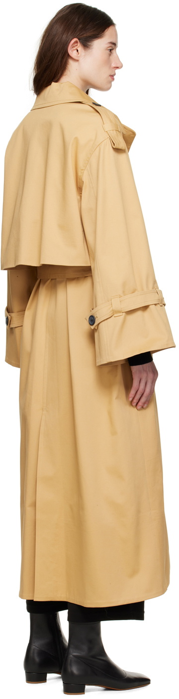 by Malene Birger Beige Alanis Trench Coat