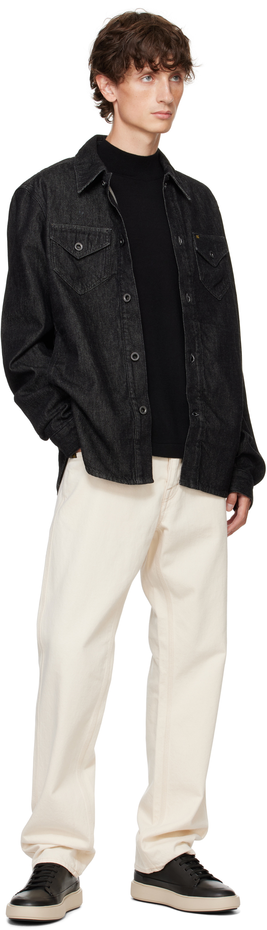 Tiger of Sweden Black Orb Denim Jacket