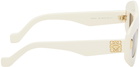 LOEWE Off-White Screen Sunglasses