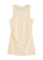 Day Birger ET Mikkelsen Elyna Gathered Stretch-jersey Tank Cream