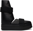 Rick Owens Black Hollywood Splint Sandals