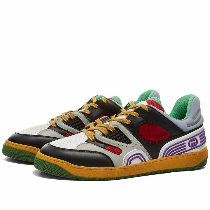 Photo: Gucci Men's Basketball Low Sneakers in Black