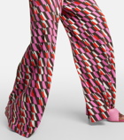 Diane von Furstenberg Holly printed wide-leg pants