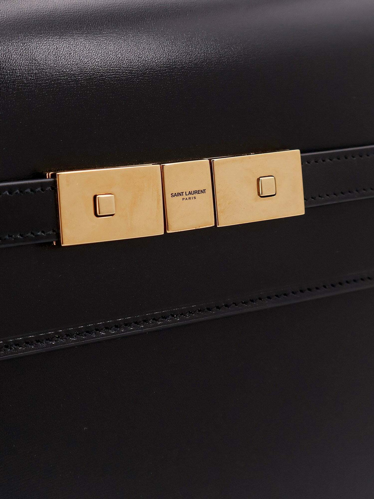 Saint Laurent Manhattan Black Womens Shoulder Bag