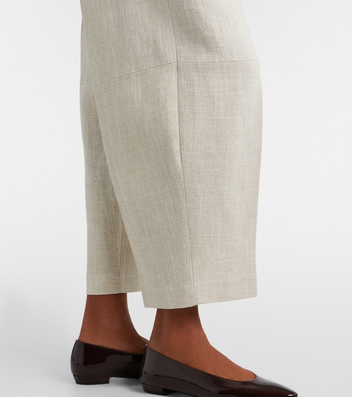 Altuzarra Dash cropped barrel-leg pants
