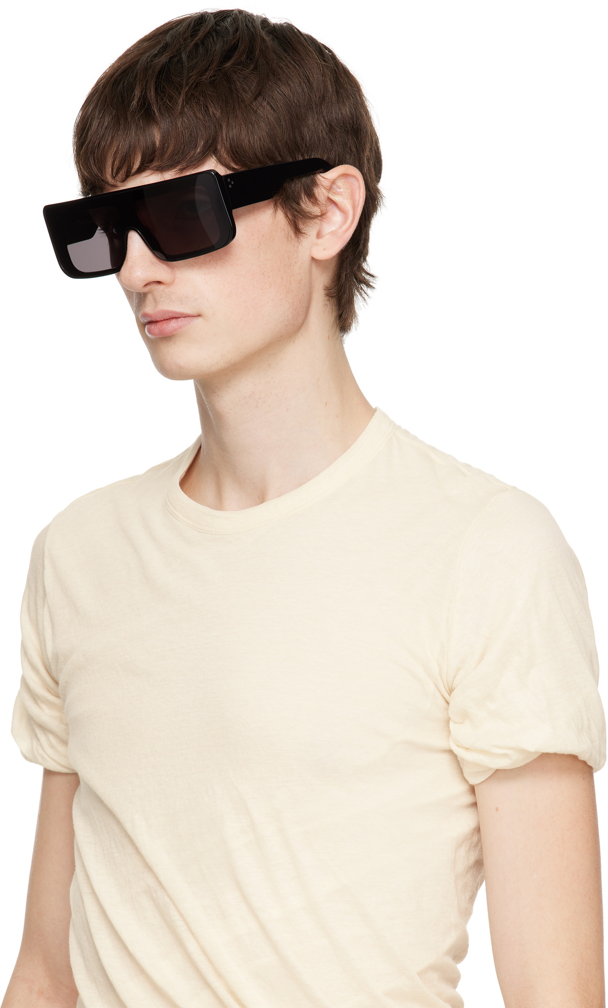 Rick Owens Black Hollywood Documenta Sunglasses Rick Owens