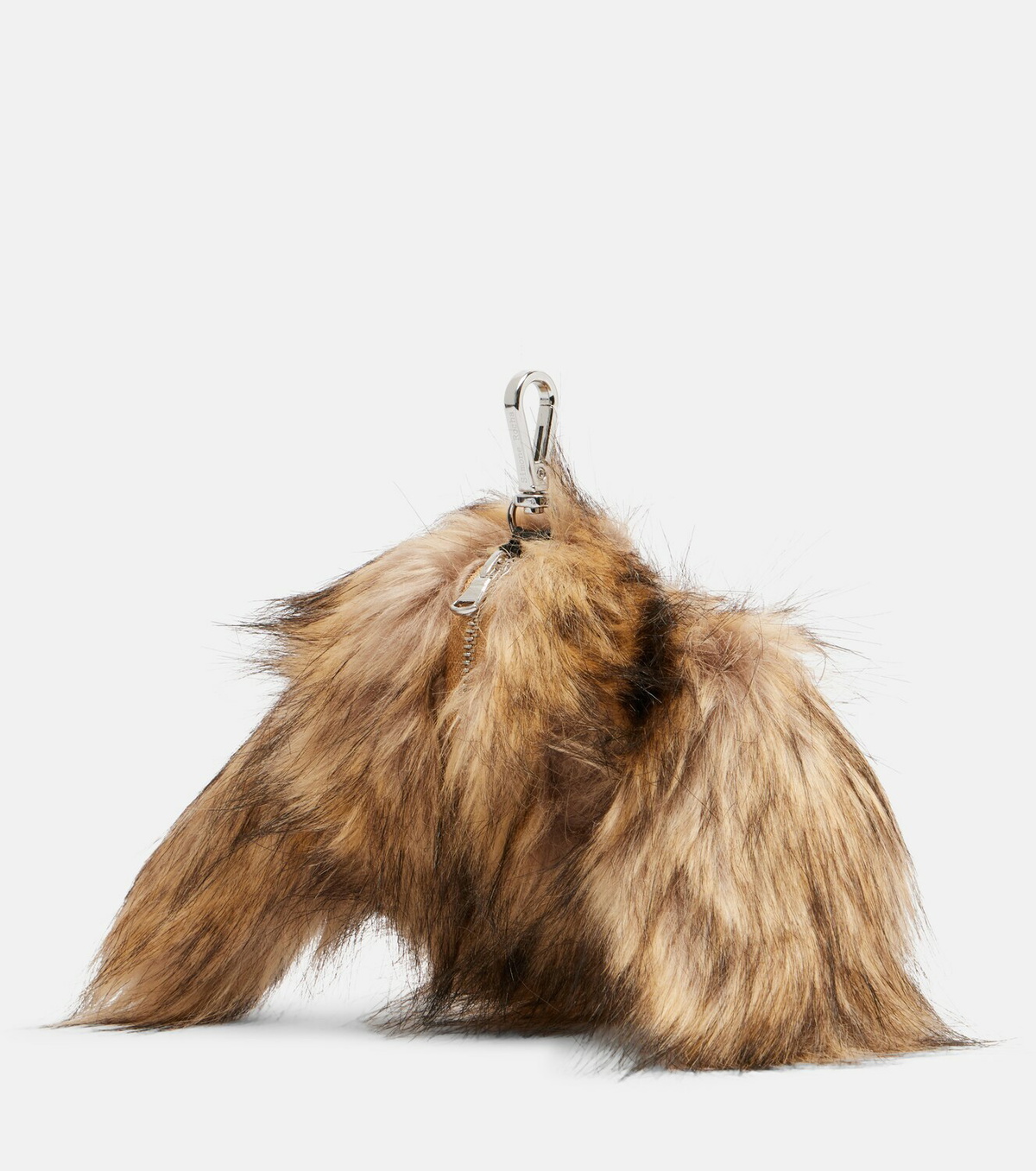 Simone Rocha Embellished faux fur coin purse