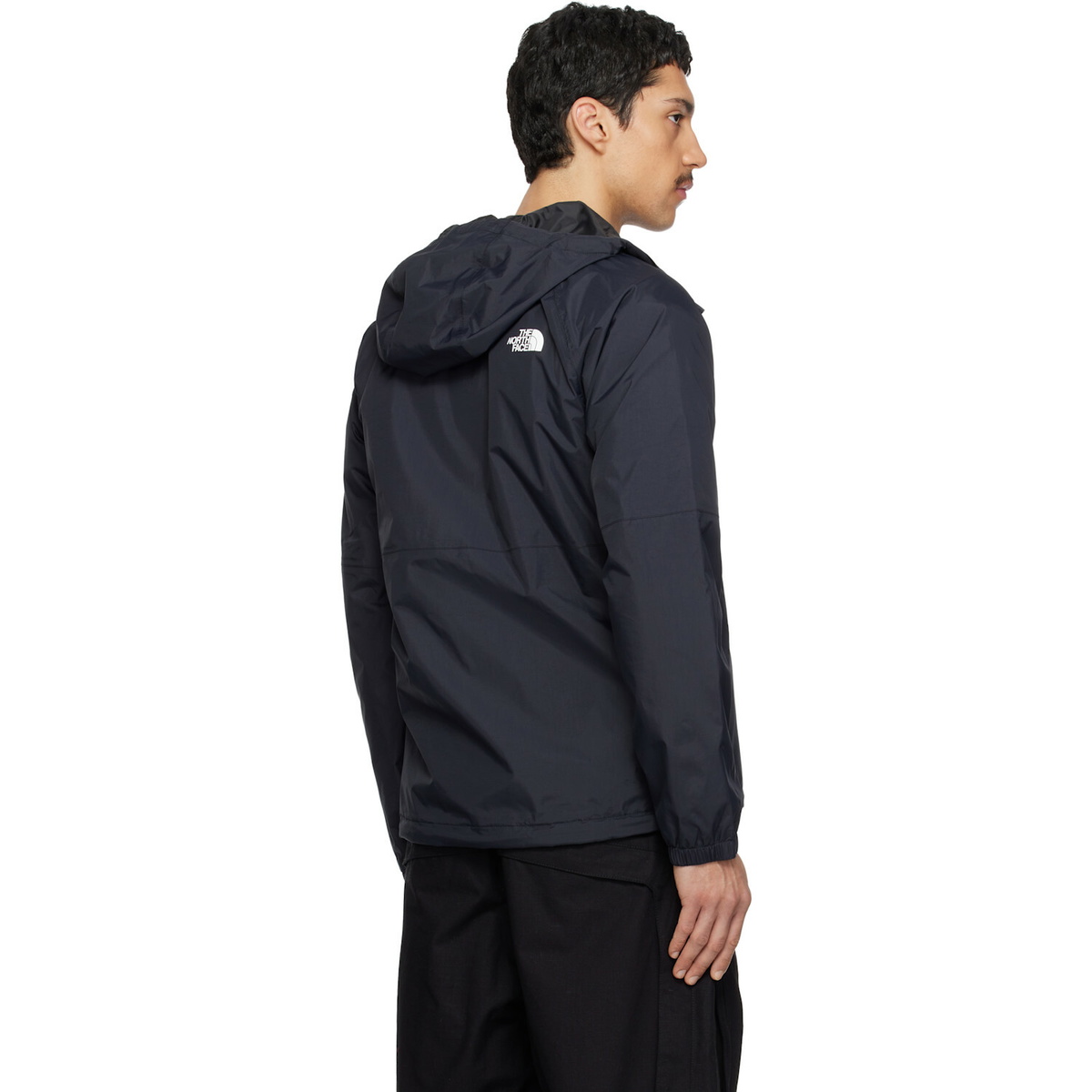 The North Face Black Antora Rain Hoodie Jacket