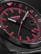 BAMFORD WATCH DEPARTMENT - Automatic GMT 40mm PVD-Coated Stainless Steel Watch, Ref. No. GMT - PNKACC - Men