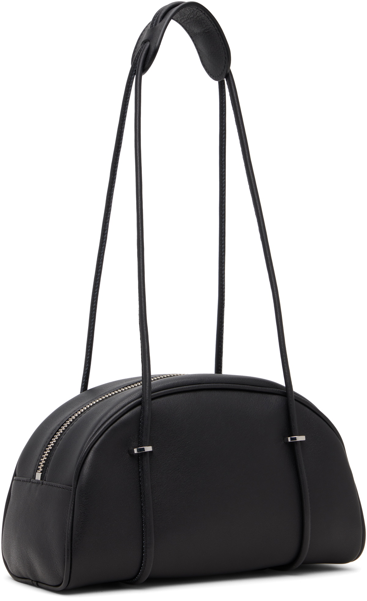 BY FAR Black Kimberly Bowler Bag