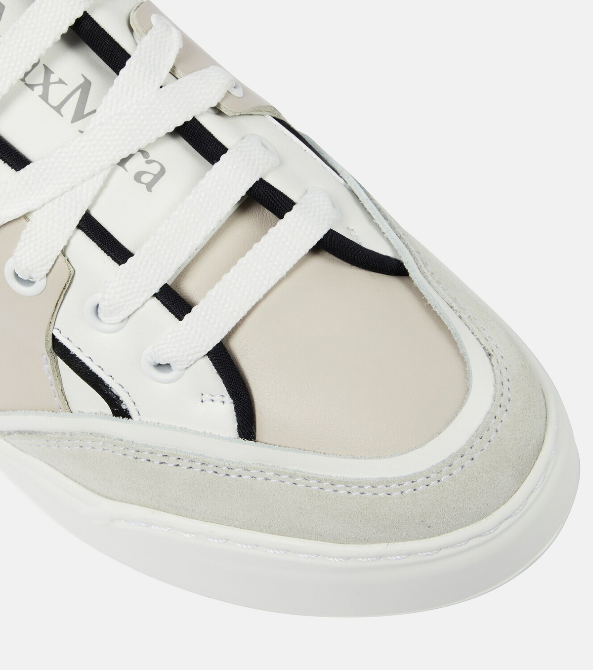 【関税込み】Max Mara ホワイト Maxi Active スニーカー Max Mara Maxi Active leather sneakers Max Mara