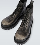 Balenciaga - Strike leather boots