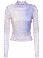 SELF-PORTRAIT - Embellished Tech Top