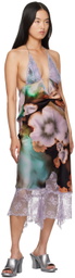 Collina Strada Multicolor Court Slip Midi Dress