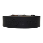 Maison Margiela Black Leather Belt Bracelet
