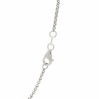 Serge DeNimes Men's Eagle Necklace in Silver 