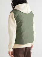 Afield Out® - Stowe Padded Embossed Shell Gilet - Green