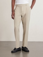 James Perse - Golf Slim-Fit Stretch Cotton-Blend Trousers - Neutrals