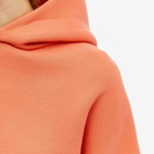Mayde Women's Cropped Hoodie in Coral