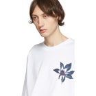 Acne Studios White Flower Erian T-Shirt