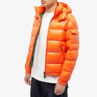 Moncler Men's Maya Down Jacket in Orange