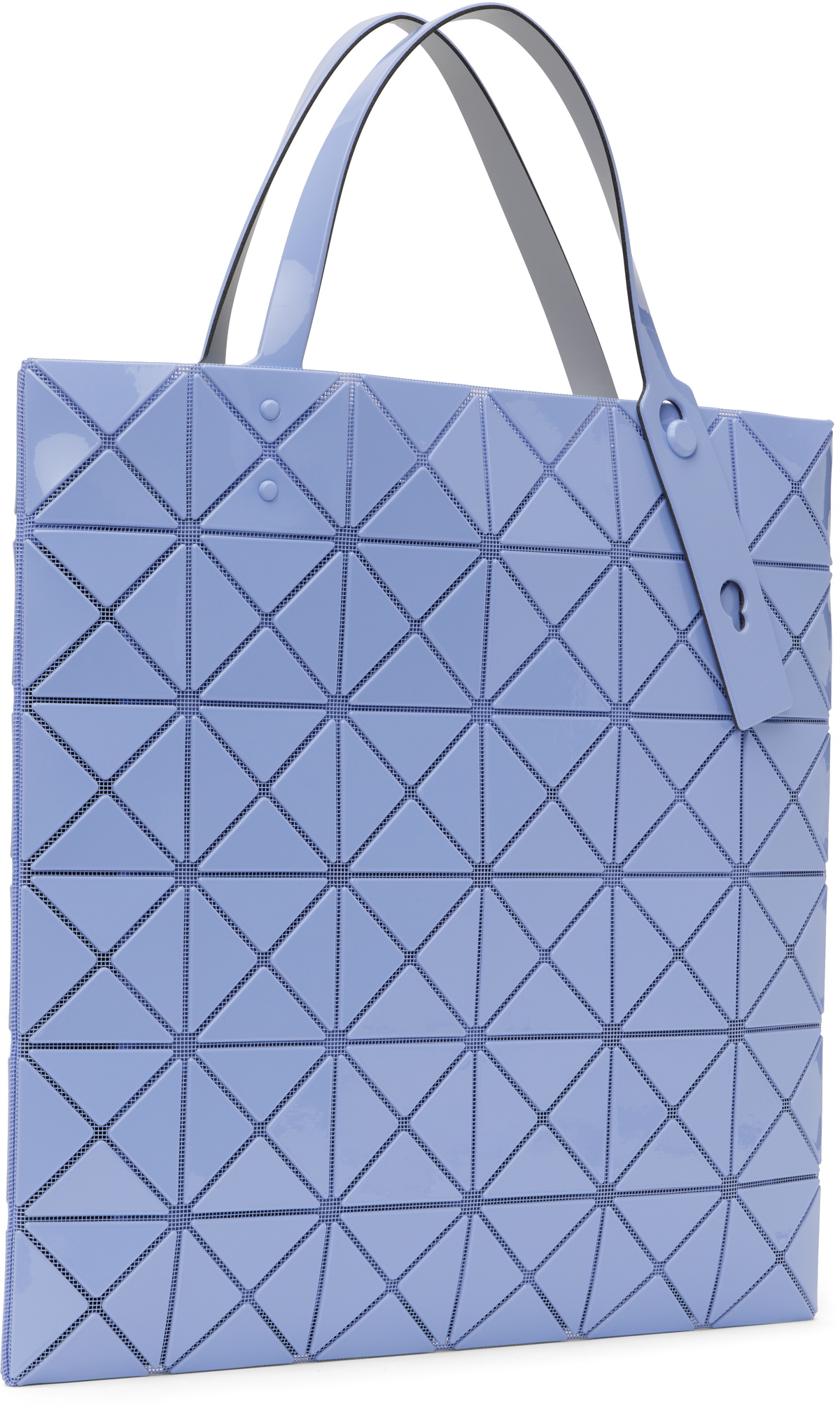 BAO BAO ISSEY MIYAKE Blue Lucent One-Tone Tote Bao Bao Issey Miyake