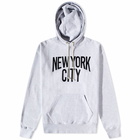 Uniform Bridge Men's NY City Hoody in Grey