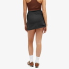 Girlfriend Collective Women's High-Rise Skirt in Black