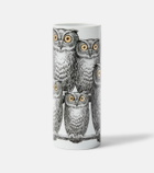Fornasetti Civette Small porcelain vase