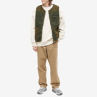 Stan Ray Men's Fleece Layer Vest in Olive