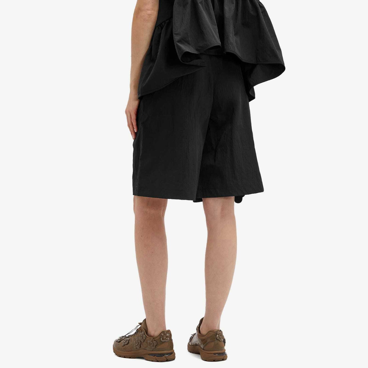 Cecilie Bahnsen Women's Angel Shorts in Black