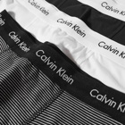 Calvin Klein Men's CK Underwear Trunk - 3 Pack in Black/White Stripes