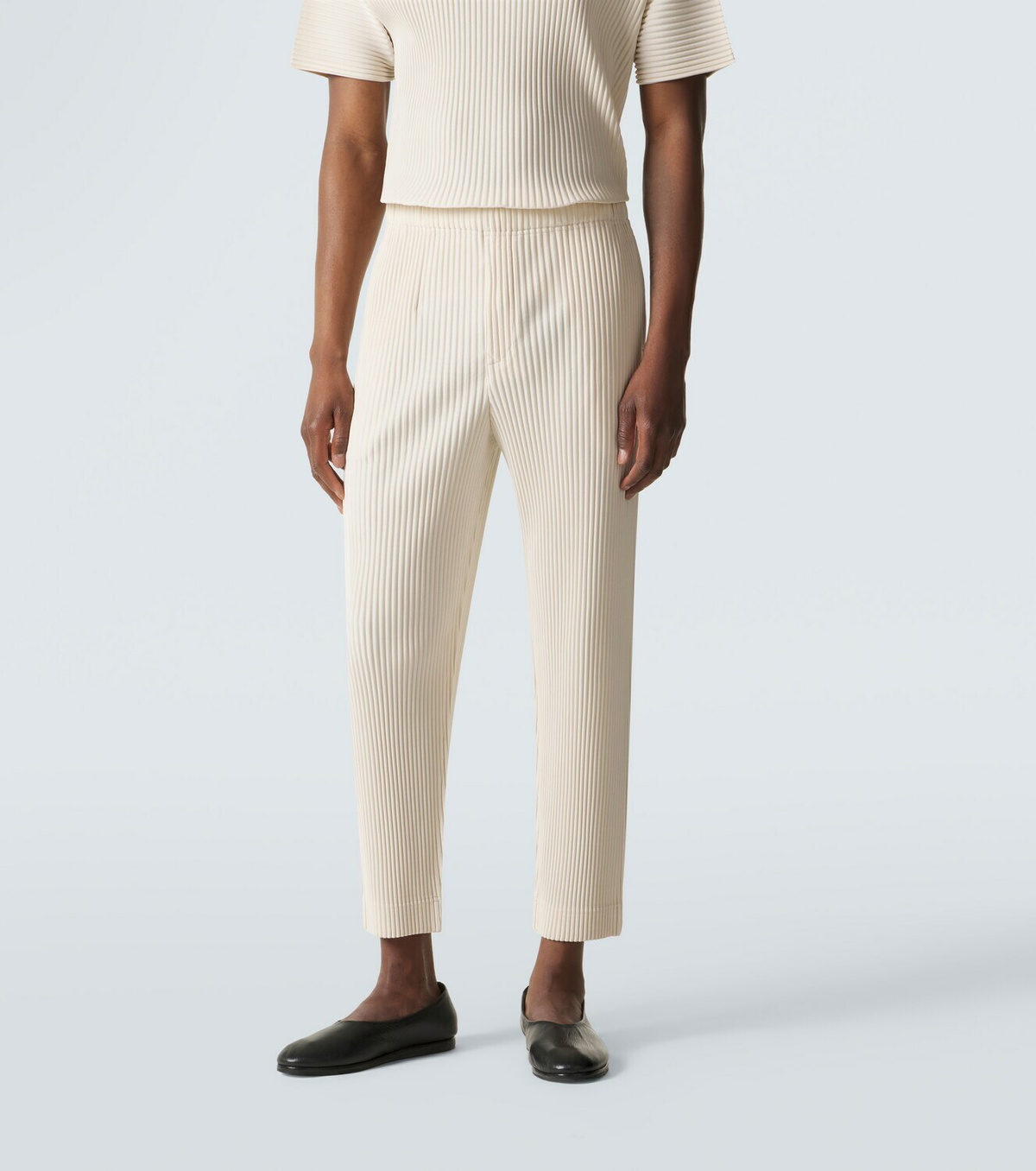 Homme Plissé Issey Miyake Tuxedo Pleats straight pants