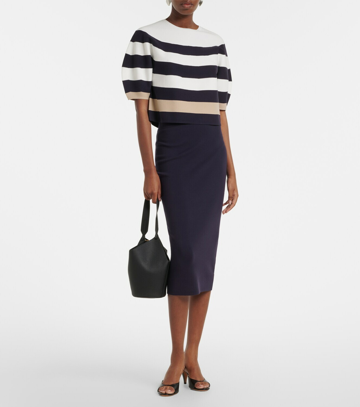 Max Mara Striped knitted sweater