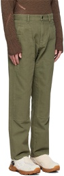 ROA Green Four-Pocket Trousers