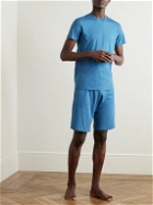 Derek Rose - Basel 15 Stretch-Modal Jersey T-Shirt - Blue