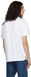 mastermind JAPAN White Cotton T-Shirt