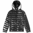 Moncler Men's Akinari Hooded Down Jacket in Black