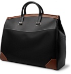 Dunhill - Shell and Leather Holdall - Black